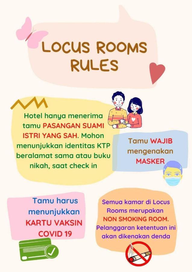 Locus Rooms Бандунг Экстерьер фото